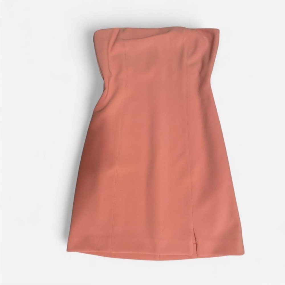 Bec + Bridge Strapless Peach Dress